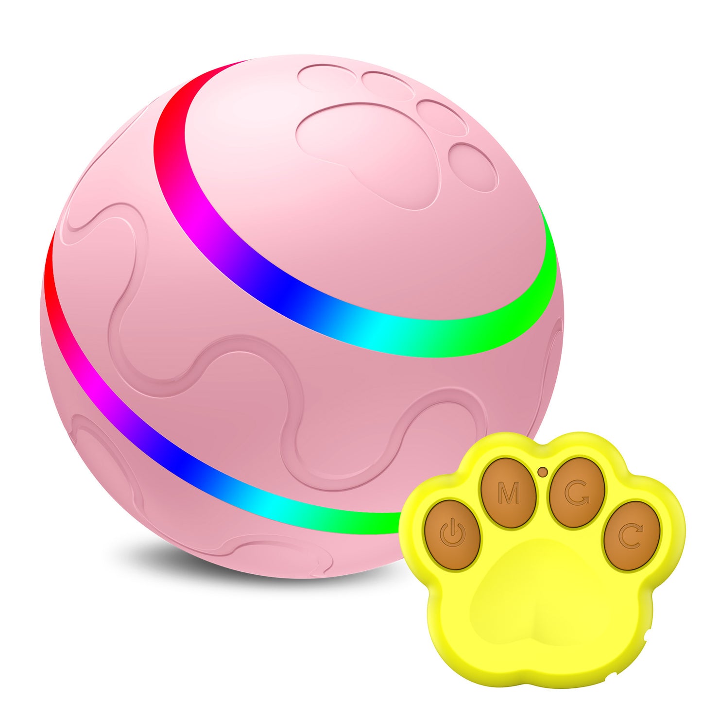 Intelligent Self-Rotating Cat Toy