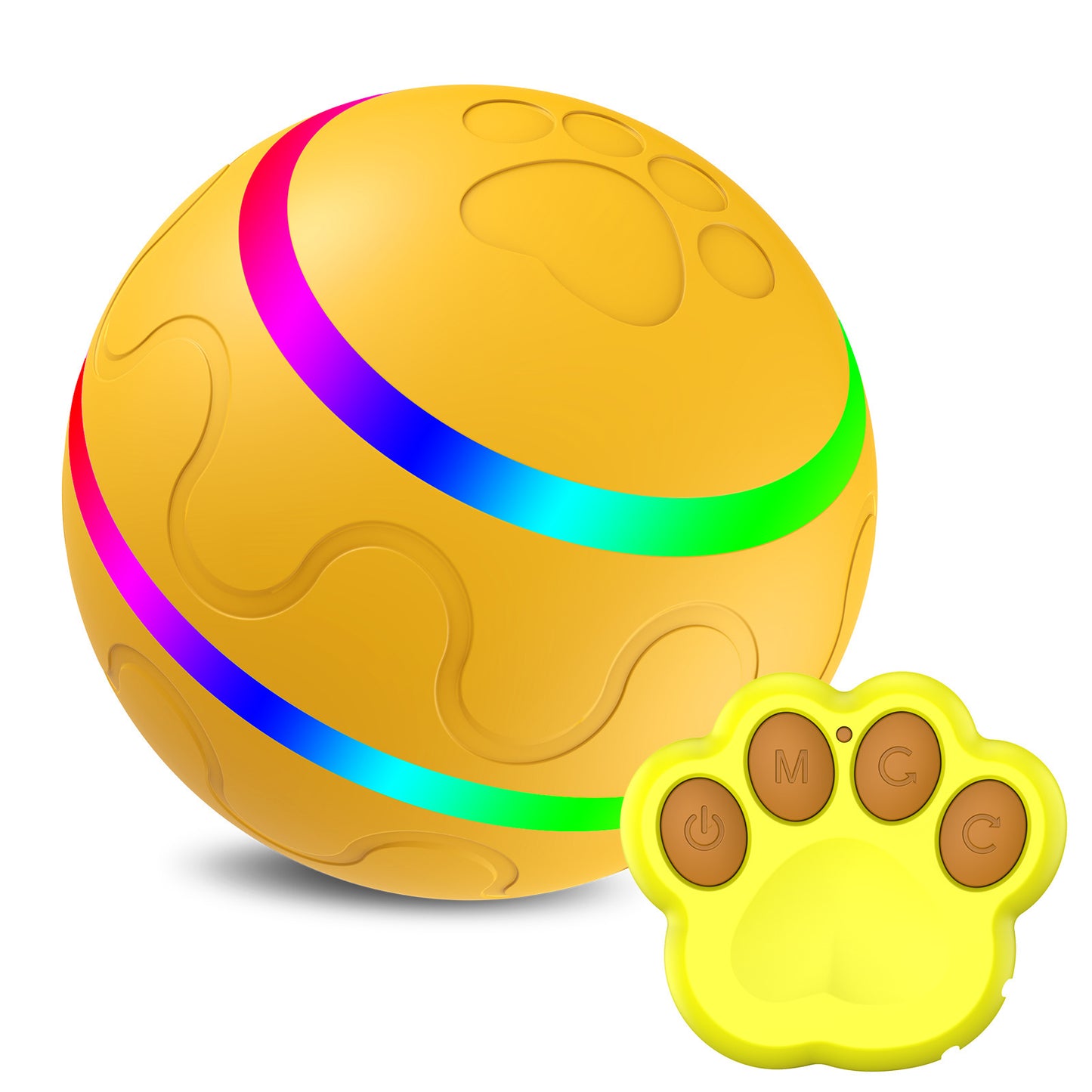 Intelligent Self-Rotating Cat Toy