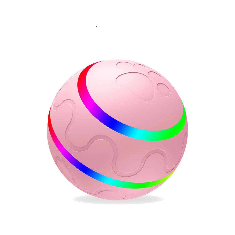 Intelligent Self-Rotating Cat Toy