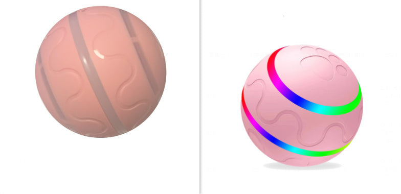 Intelligent Self-Rotating Cat Toy