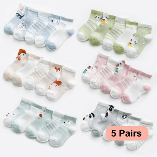 5Pairs/Baby Socks