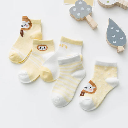 5Pairs/Baby Socks