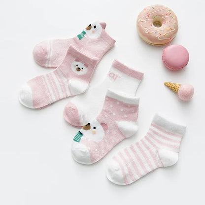 5Pairs/Baby Socks