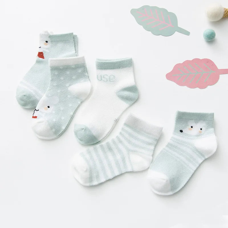 5Pairs/Baby Socks