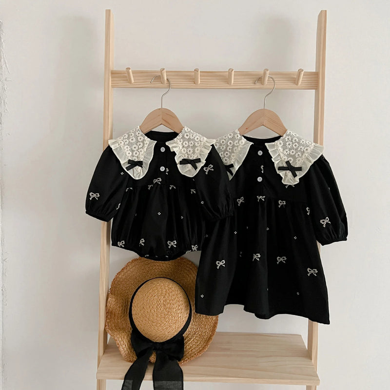 New Kids Baby Girls  Sisters Dress