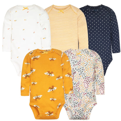 Baby Boy Bodysuits 5 Pieces New-born