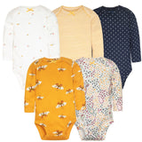 Baby Boy Bodysuits 5 Pieces New-born