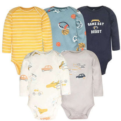 Baby Boy Bodysuits 5 Pieces New-born