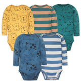 Baby Boy Bodysuits 5 Pieces New-born